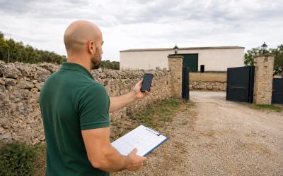 Alarma sin electricidad para fincas, casas y naves sin luz